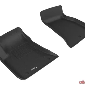 3D MAXpider 2011-2014 Dodge Challenger Kagu 1st Row Floormat - Black - Image 1