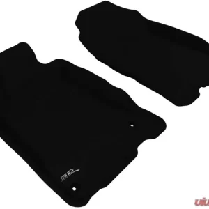 3D MAXpider 2011-2016 Honda CR-Z Kagu 1st Row Floormat - Black - Image 1