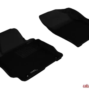 3D MAXpider 2011-2013 Hyundai Elantra Kagu 1st Row Floormat - Black - Image 1