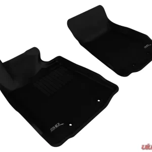 3D MAXpider 2009-2019 Nissan 370Z Kagu 1st Row Floormat - Black - Image 1