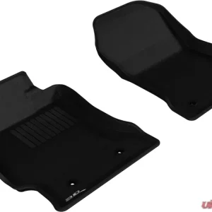 3D MAXpider 2013-2019 Toyota/Subaru/Scion FR-S Kagu 1st Row Floormat - Black - Image 1