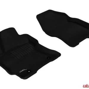 3D MAXpider 2004-2009 Toyota Prius Kagu 1st Row Floormat - Black - Image 1