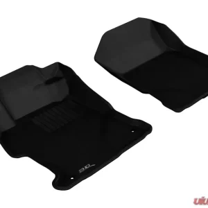 3D MAXpider 2012-2013 Honda Civic Kagu 1st Row Floormat - Black - Image 1