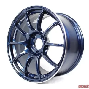 Advan RZII Wheel 19x8.5 5x120 35mm Racing Indigo Blue & Ring - Image 1