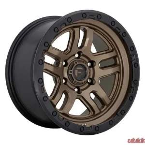 FUEL D702 Ammo Wheel 20x10 5x127 | 5x5 -18 Matte Bronze Black Bead Ring - Image 1