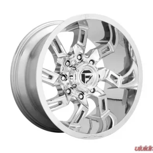 FUEL D746 Lockdown Wheel 20x10 8x180 -18 Chrome - Image 1