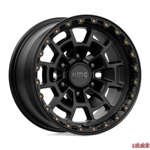 KMC KM718 Summit Wheel 17x8.5 6x135 18mm Satin Black - Image 1