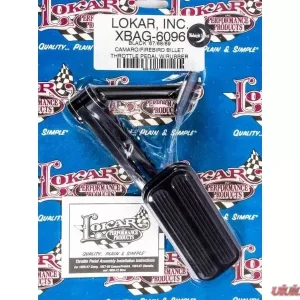 Lokar Gas Pedal Assembly with Rubber (Firewall Mount) Chevrolet Camaro | Pontiac Firebird 1967-1969 - Image 1