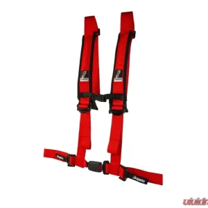 DragonFire 2" Red Auto-Latch Harness - Image 1