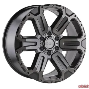 Black Rhino Wanaka Wheel 17x8.5 6x139.70 12 Matte Gunmetal w/Brushed Face and Gunmetal Tint - Image 1