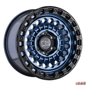 Black Rhino Sentinel Wheel 17x8.5 5x127 | 5x5 -18 Cobalt Blue w/Black Lip Edge - Image 2