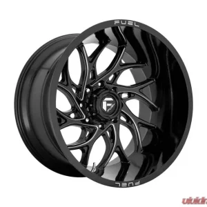 FUEL D741 Runner Wheel 20x10 5x127 | 5x5 -18 Gloss Black Milled - Image 1