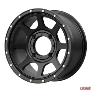 KMC Addict 2 15x6 4x137 38 Satin Black - Image 1
