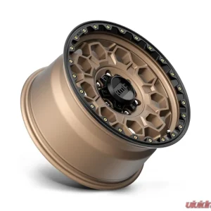 KMC KM545 Trek Wheel 17x9 6x139.7 18mm Matte Bronze w/ Black Lip - Image 2