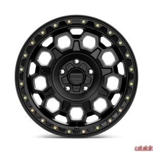 KMC KM545 Trek Wheel 17x9 5x127 | 5x5 -12mm Satin Black - Image 3
