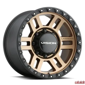 Vision 354 Manx 2 Wheel 20x9 5x150 12mm Bronze - Image 1