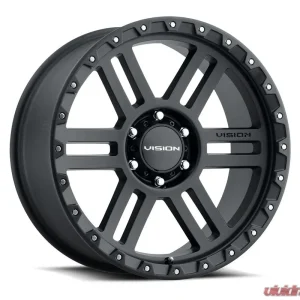 Vision 354 Manx 2 Wheel 17x9 5x150 12mm Satin Black - Image 1
