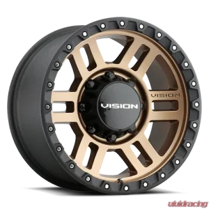 Vision 354 Manx 2 Wheel 17x9 5x5 -12mm Bronze - Image 1