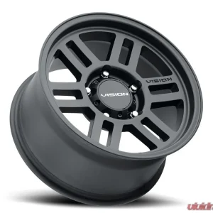 Vision 355 Manx 2 Wheel 15x7.50 5x4.5 -12mm Satin Black - Image 3