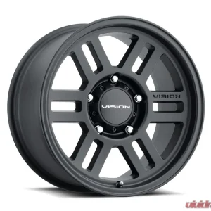 Vision 355 Manx 2 Wheel 15x7.50 5x5.5 -12mm Satin Black - Image 1