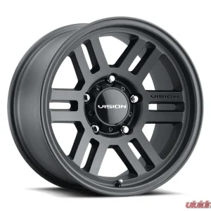 Vision 355 Manx 2 Wheel 15x7.50 5x5.5 -12mm Satin Black - Image 2