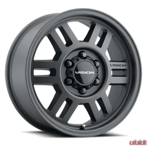 Vision 355 Manx 2 Wheel 16x6.50 5x160 45mm Satin Black - Image 1