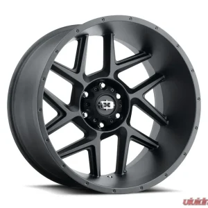 Vision 360 Silver Wheel 20x9 5x150 12mm Satin Black - Image 1