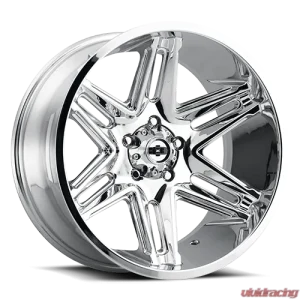 Vision 363 Razor Wheel 24x12 5x5 -51mm Chrome - Image 1