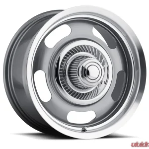 Vision 55 Rally Alumunum Wheel 20x9.50 5x4.5 | 5x4.75 0mm Gunmetal Machined Lip - Image 1