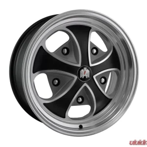 Klassik Rader Falcon Wheel 15x5.5 5x205 20mm Gloss Black w/ Raw Windows - Image 1