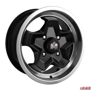 Klassik Rader 944 Wheel 15x7 4x130 40mm Satin Black Machined Lip - Image 1