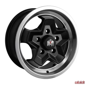 Klassik Rader 944 Wheel 15x7 5x130 23.3mm Satin Black Machined Lip - Image 1