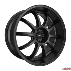 HD Clutch Wheel 20x10 5x114.3 25mm All Satin Black - Image 1