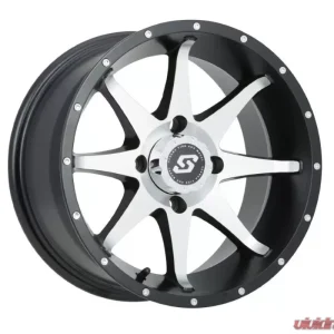 Sedona Storm Wheel 12x7 4x156 4+3 Black|Silver - Image 1