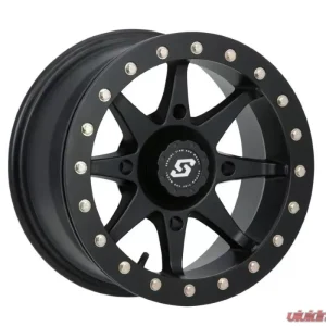 Sedona Storm Beadlock Wheel 14x7 4x156 4+3 Satin Black - Image 1