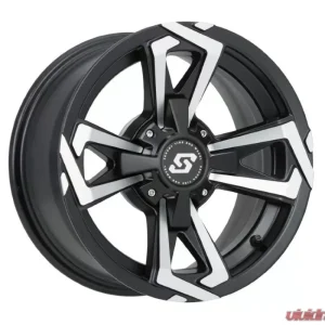 Sedona Riot Wheel 14x7 4x156 4+3 Satin Black - Image 1