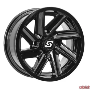 Sedona Chopper Wheel 14x7 4x137 5+2 Gloss Black - Image 1