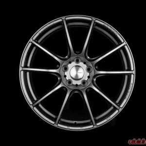 Weds WedsSport SA-25R Wheel 20x9.5 5x114.3 38mm Platinum Silver Black - Image 2