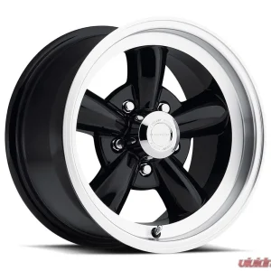 Vision 141 Legend 5 Wheel 15x8 5x5 -19mm Gloss Black Machined Lip - Image 1