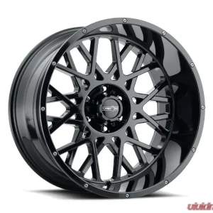 Vision 412 Rocker Wheel 20x10 5x5 -25mm Gloss Black - Image 1