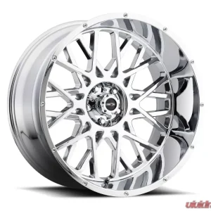 Vision 412 Rocker Wheel 24x12 5x5 -51mm Chrome - Image 1