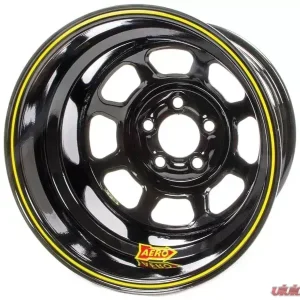 Aero Race Wheels ARW51-105055-RF Wheel 15x10 5x127 | 5x5 Black Powder Coat Wheel - Image 1