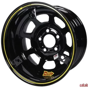 Aero Race Wheels ARW52-185020T3 Wheel 15x8 5x127 | 5x5 Black Powder Coat Wheel - Image 1
