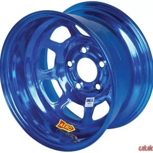 Aero Race Wheels ARW52-985030BLU Wheel 15x8 5x127 | 5x5 Blue Chrome Wheel - Image 1