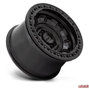 KMC KM236 Tank Beadlock Wheel 17x9 5x127 | 5x5 -15mm Satin Black - Image 2
