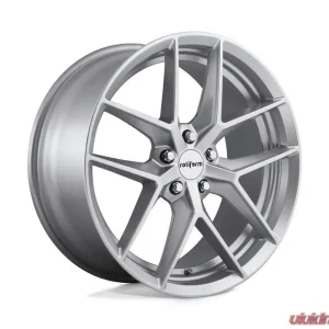 Rotiform R133 FLG Wheel 18x8.5 5x112 45mm Gloss Silver - Image 1