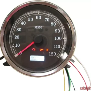 HardDrive Electronic Speedometer Black Face Harley Davidson Softail | FXWG 1996-1999 - Image 1