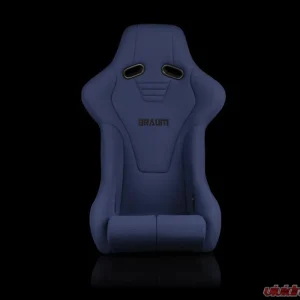 Braum Racing Falcon-R Series Fixed Back Bucket Seat (Each) - Blue - Image 2
