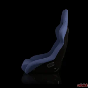 Braum Racing Falcon-R Series Fixed Back Bucket Seat (Each) - Blue - Image 3