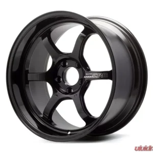 Advan R6 Wheel 18x10.5 5x114.3 15mm Racing Titanium Black - Image 1